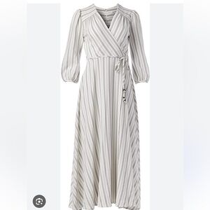 Calvin Klein wrap maxi dress